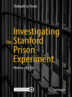 cover image of Investigating the Stanford Prison Experiment